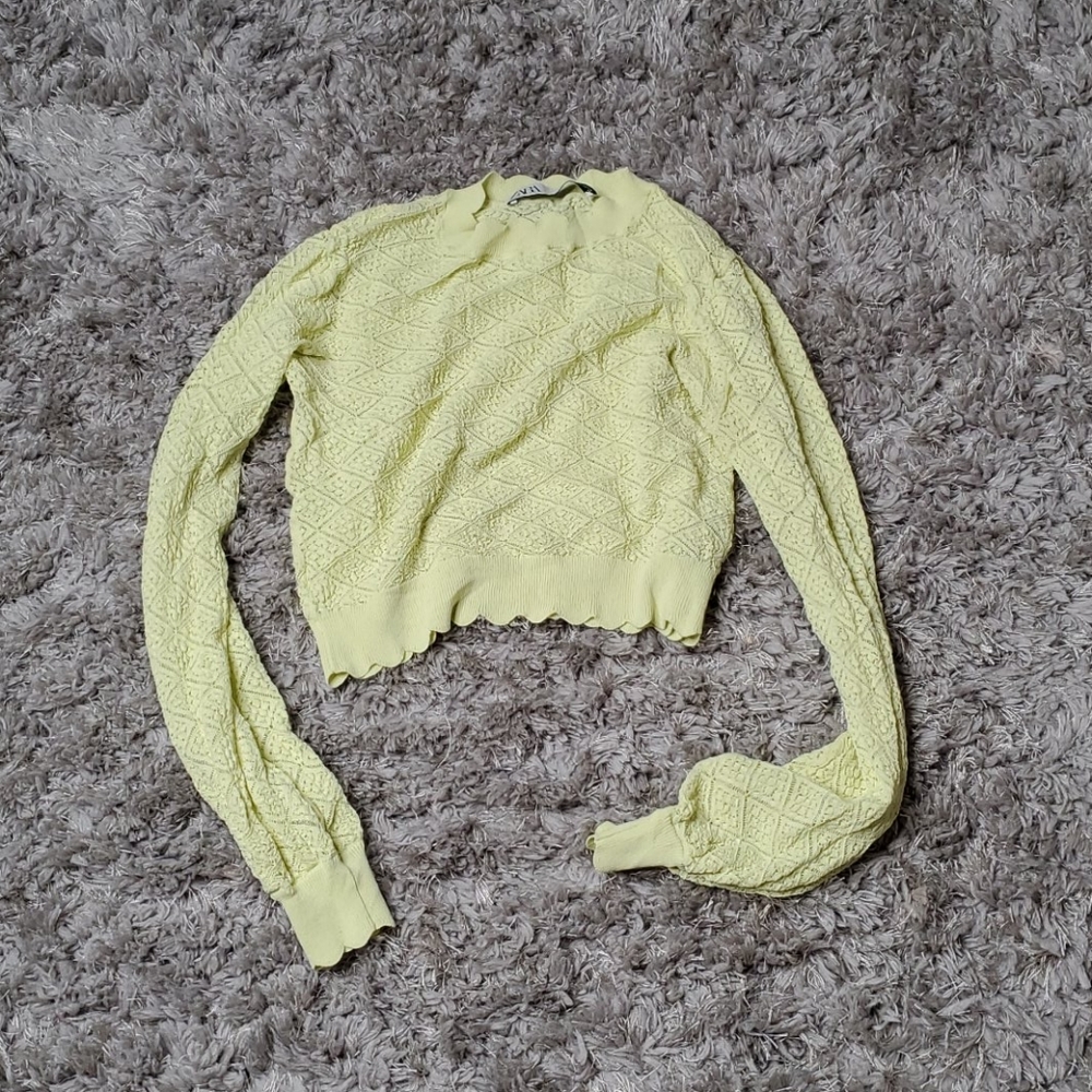 Zara knit top